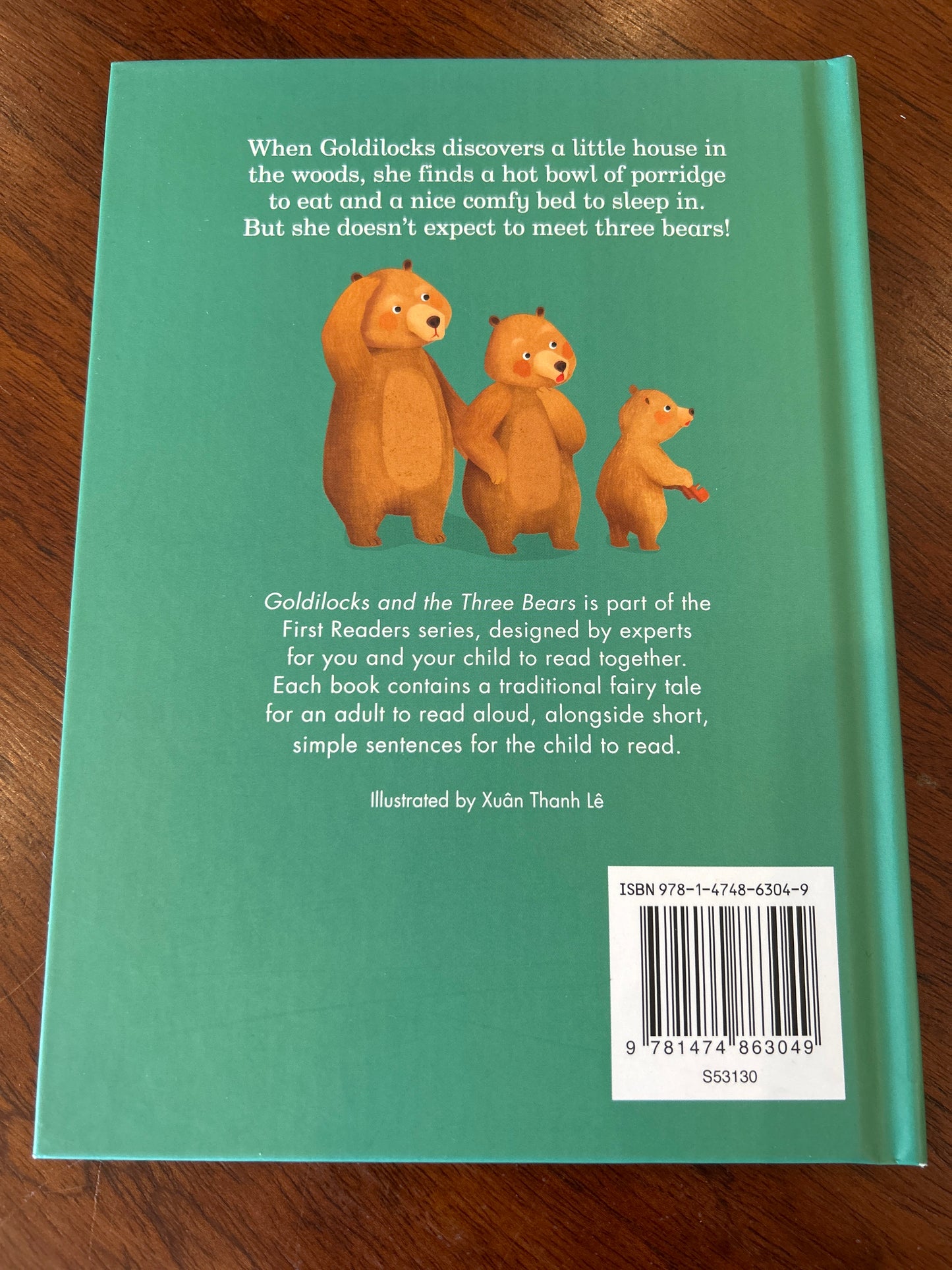 Goldilocks and the three bears. First Readers. 2017.