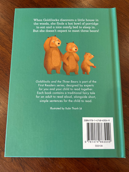 Goldilocks and the three bears. First Readers. 2017.