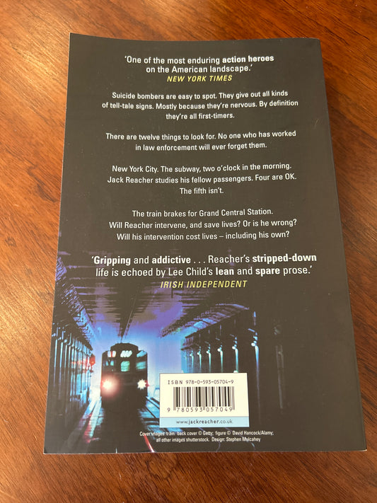 Gone tomorrow. Lee Child. 2009.