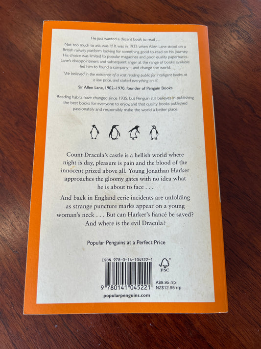 Dracula. Bram Stroker. 2009.