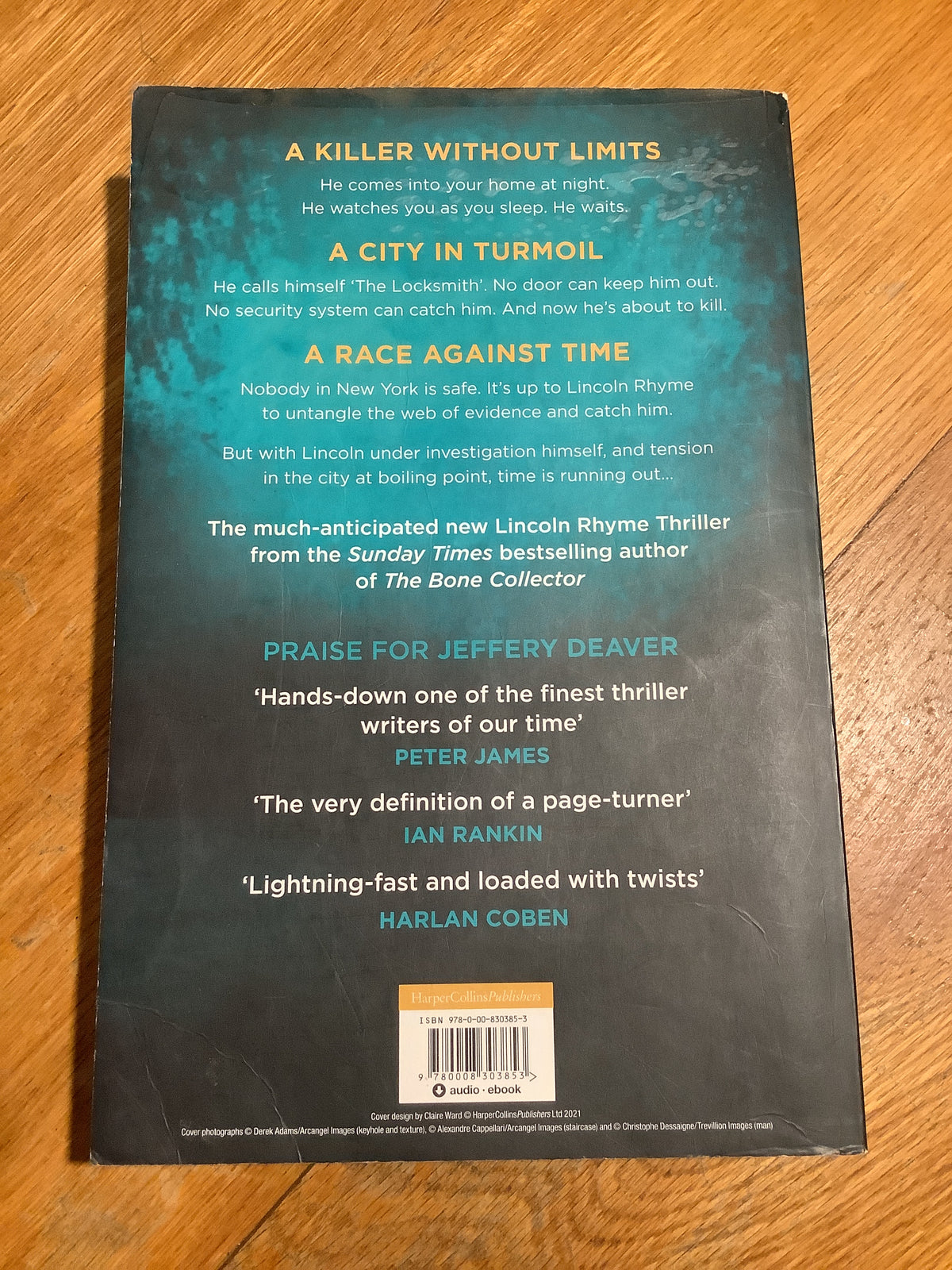 Midnight lock. Jeffery Deaver. 2021.