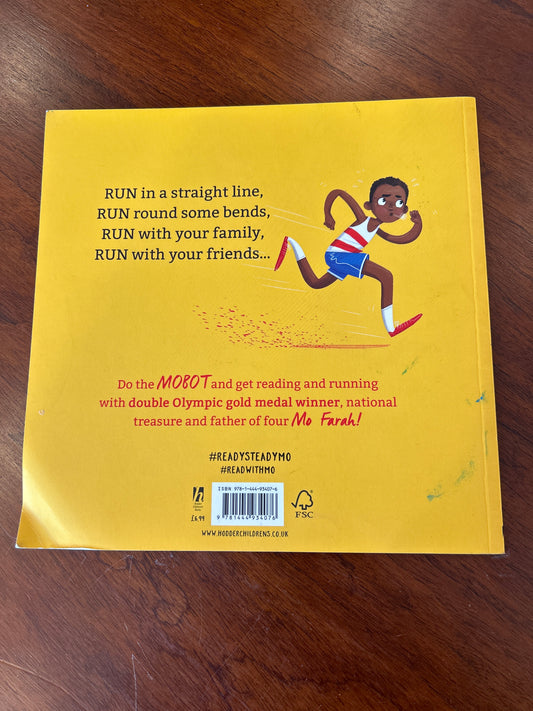 Ready, steady Mo! Mo Farah, Kes Gray & Marta Kissi. 2016.