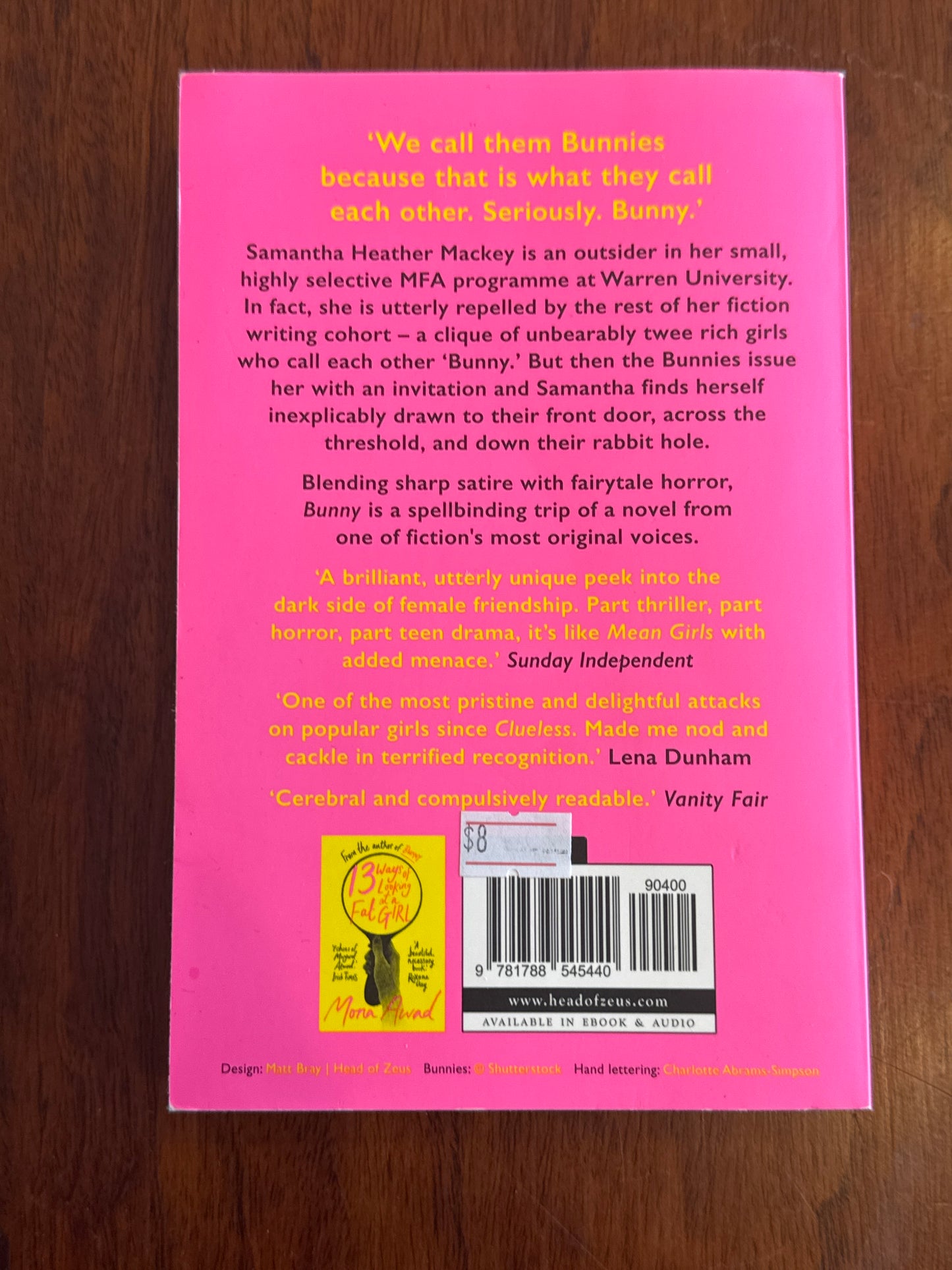 Bunny. Mona Awad. 2019.