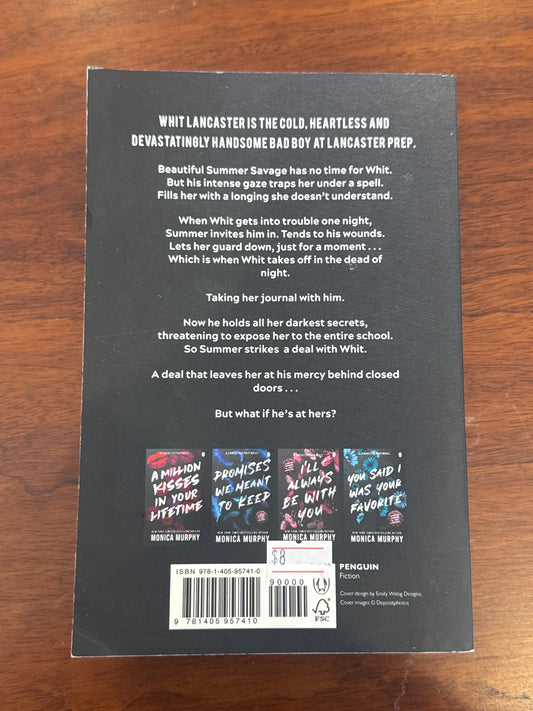 Things I wanted to say. Monica Murphy. 2023.