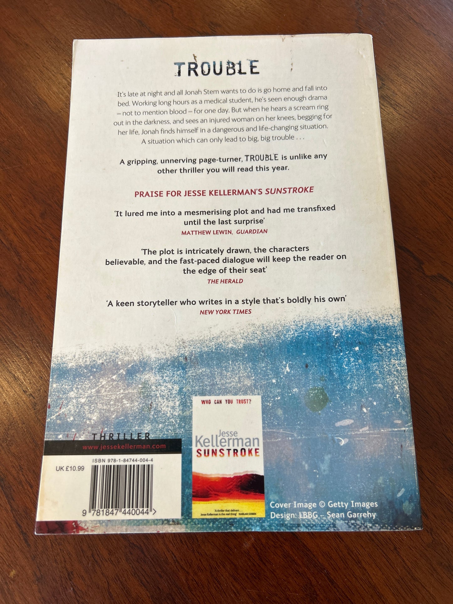 Trouble. Jesse Kellerman. 2007.