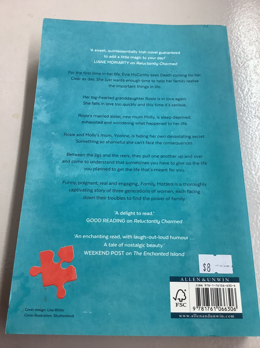 Family matters. Ellie O’Neill. 2022.