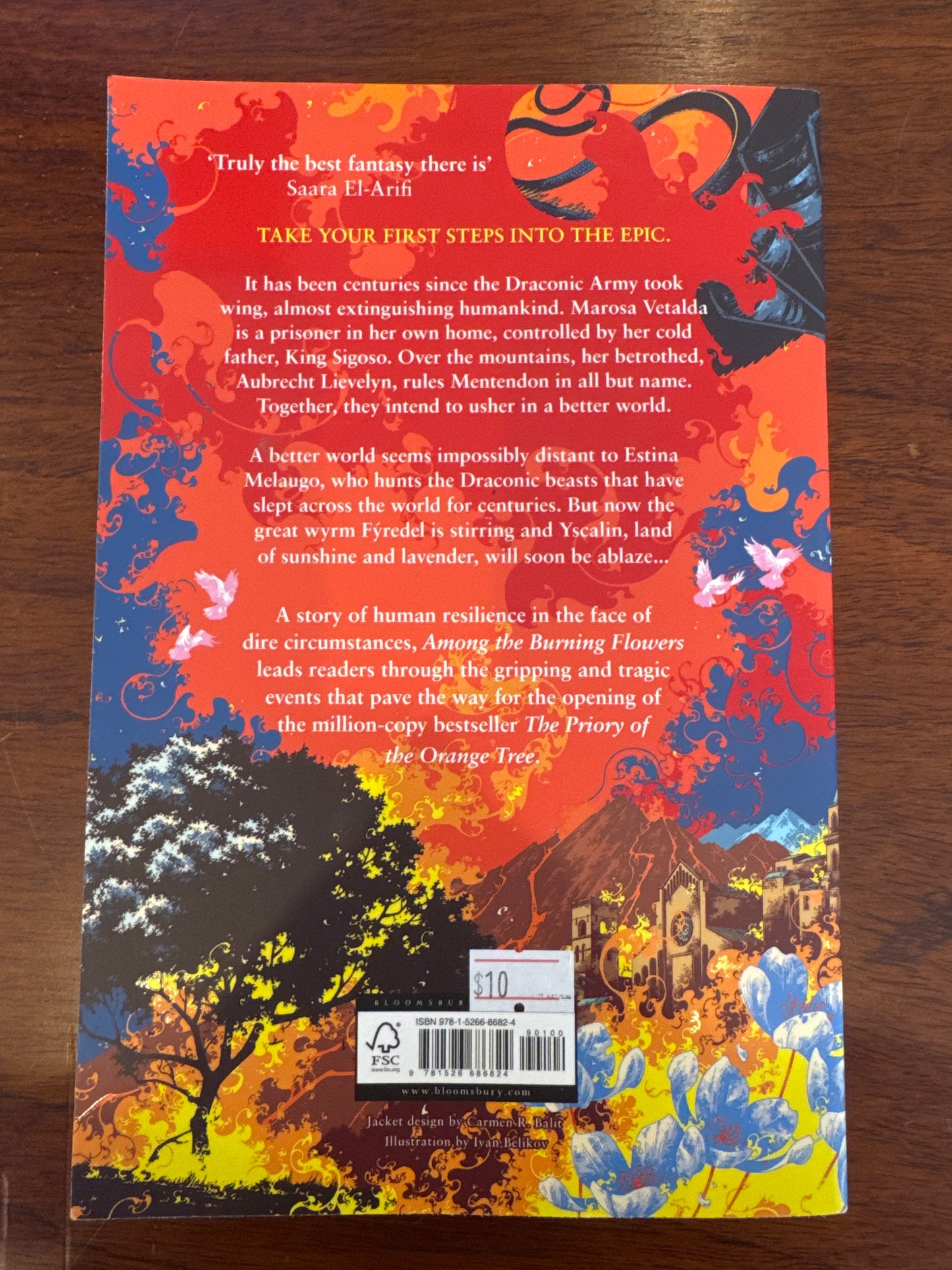 Among the Burning Flowers. Samantha Shannon. 2025.