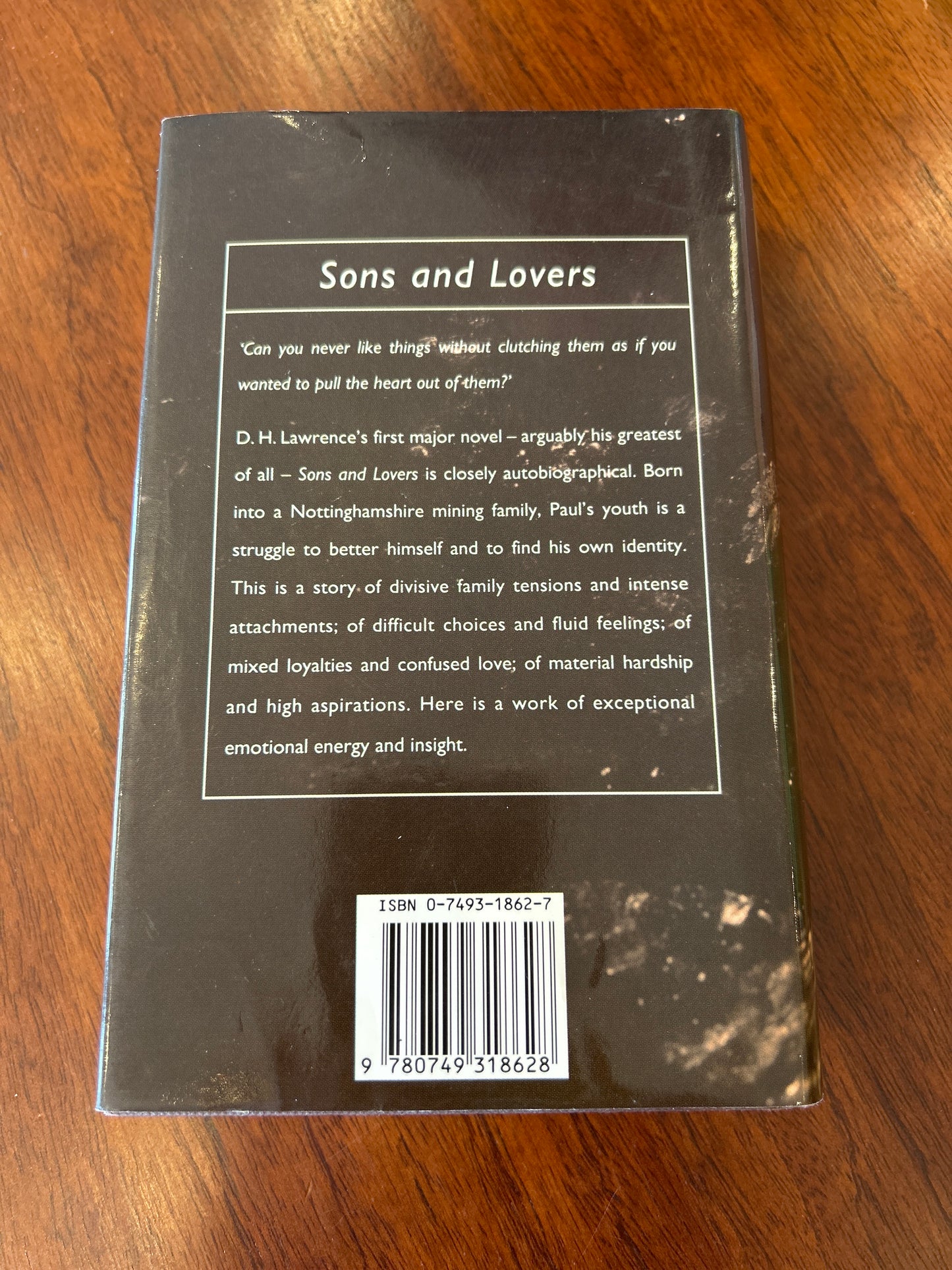 Sons and lovers. D. H. Lawrence. 2012.