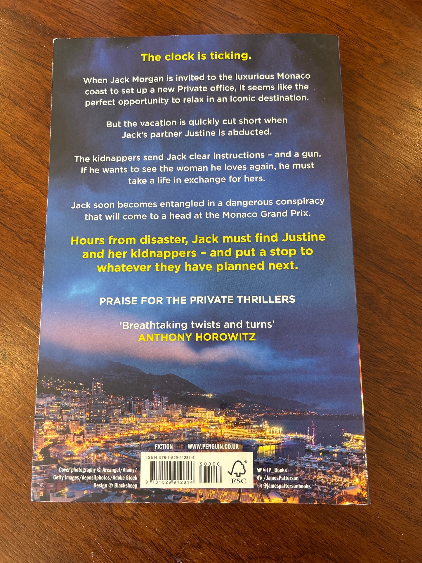 Private Monaco. James Patterson & Adam Hamdy. 2024.