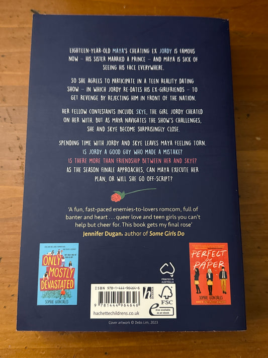 Never Ever Getting Back Together. Sophie Gonzales. 2023.