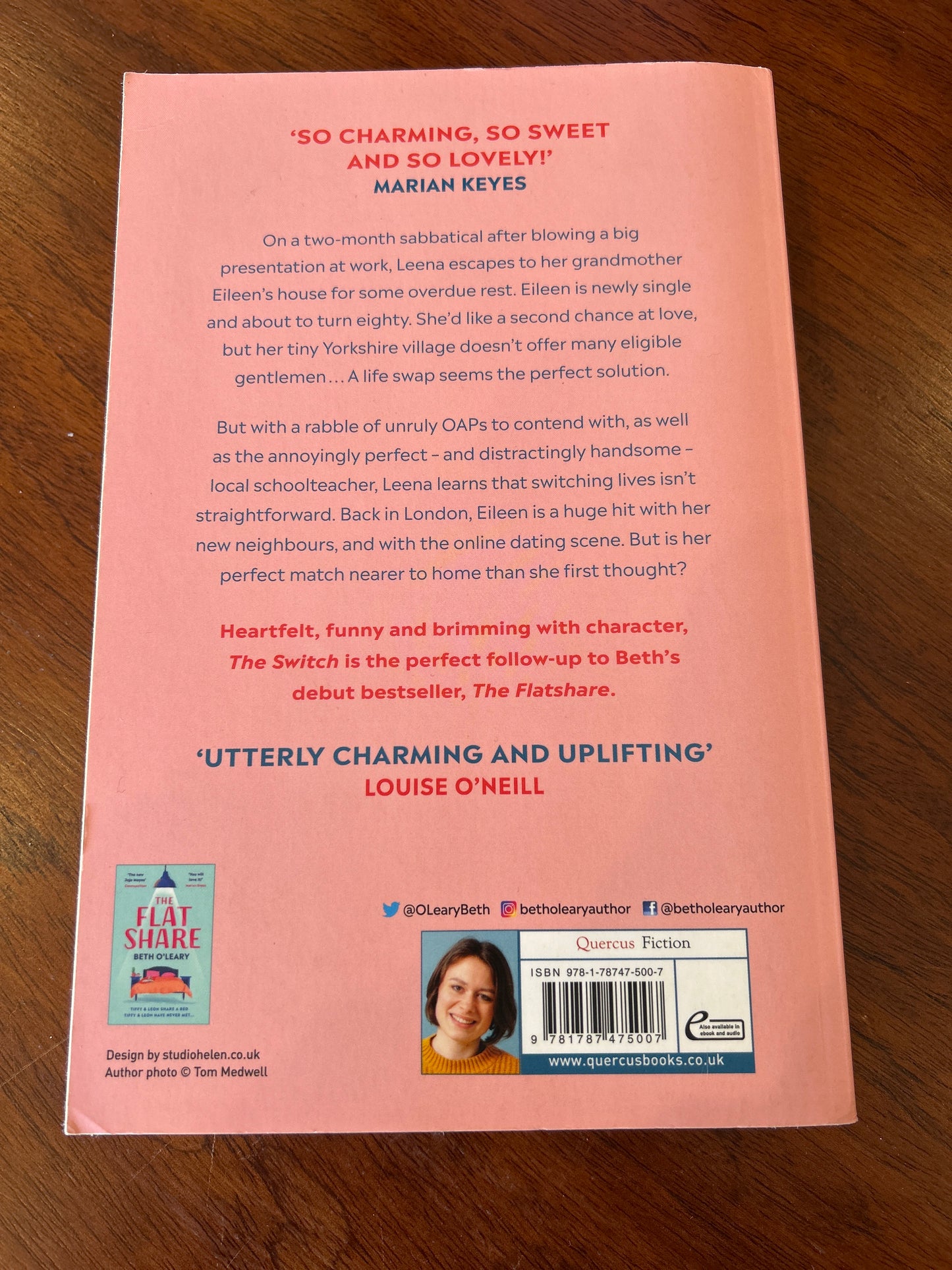 The Switch. Beth O’Leary. 2020.