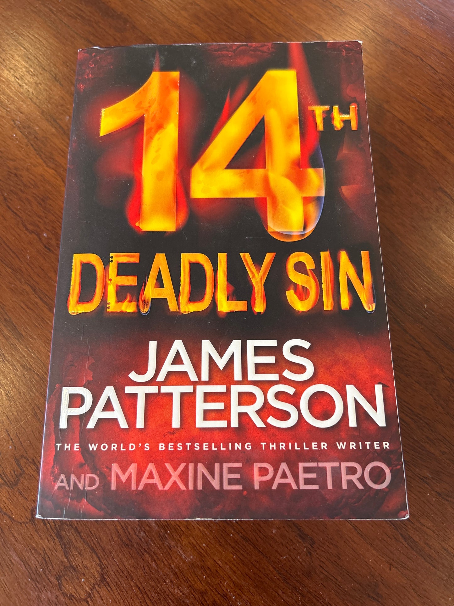 14th Deadly Sin. James Patterson & Maxine Paetro. 2015.