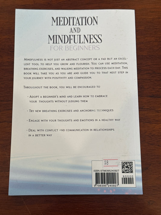 Meditation and Mindfulness For Beginners. Natalie Morgon.