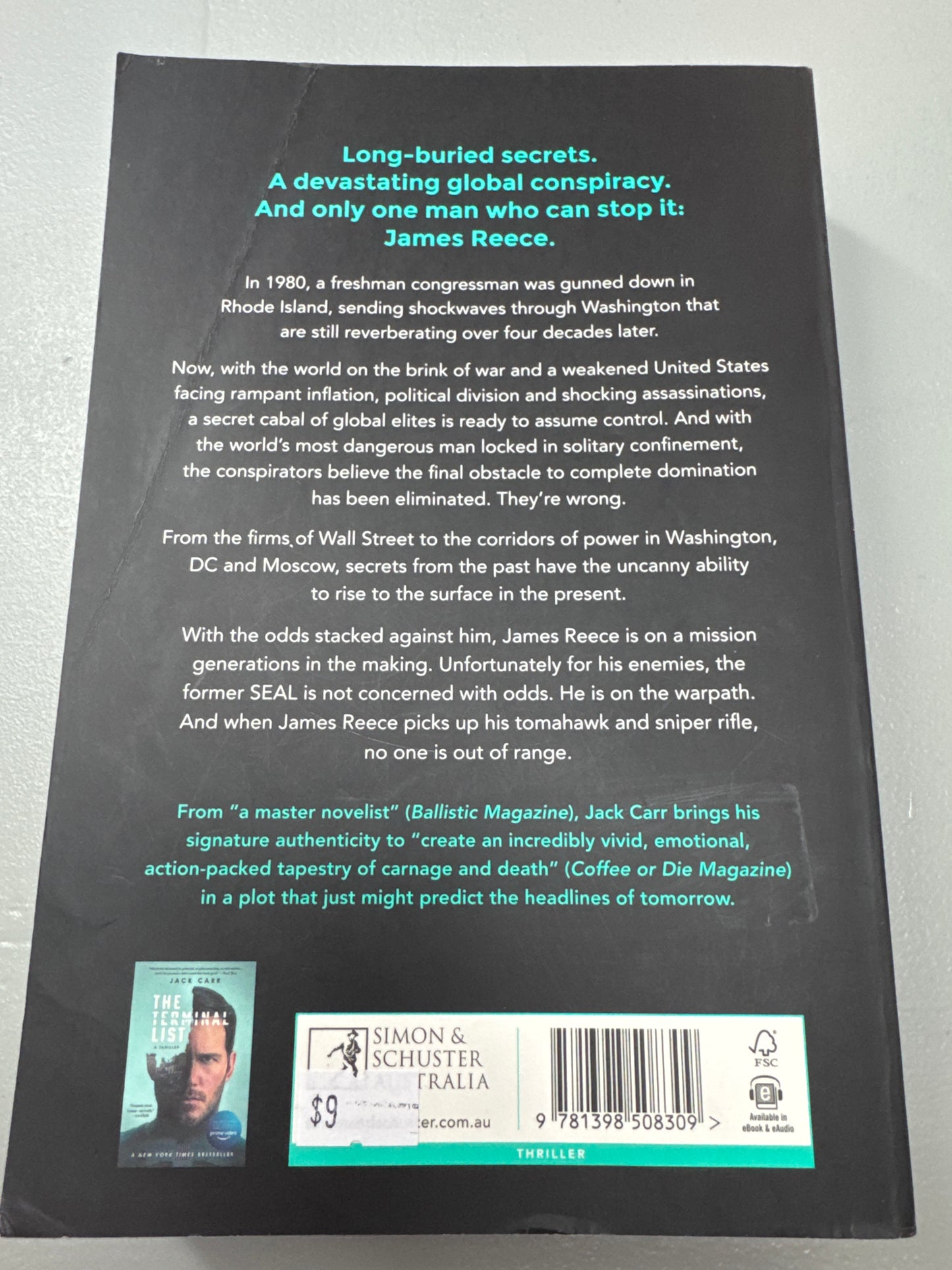 Only the dead. Jack Carr. 2023.