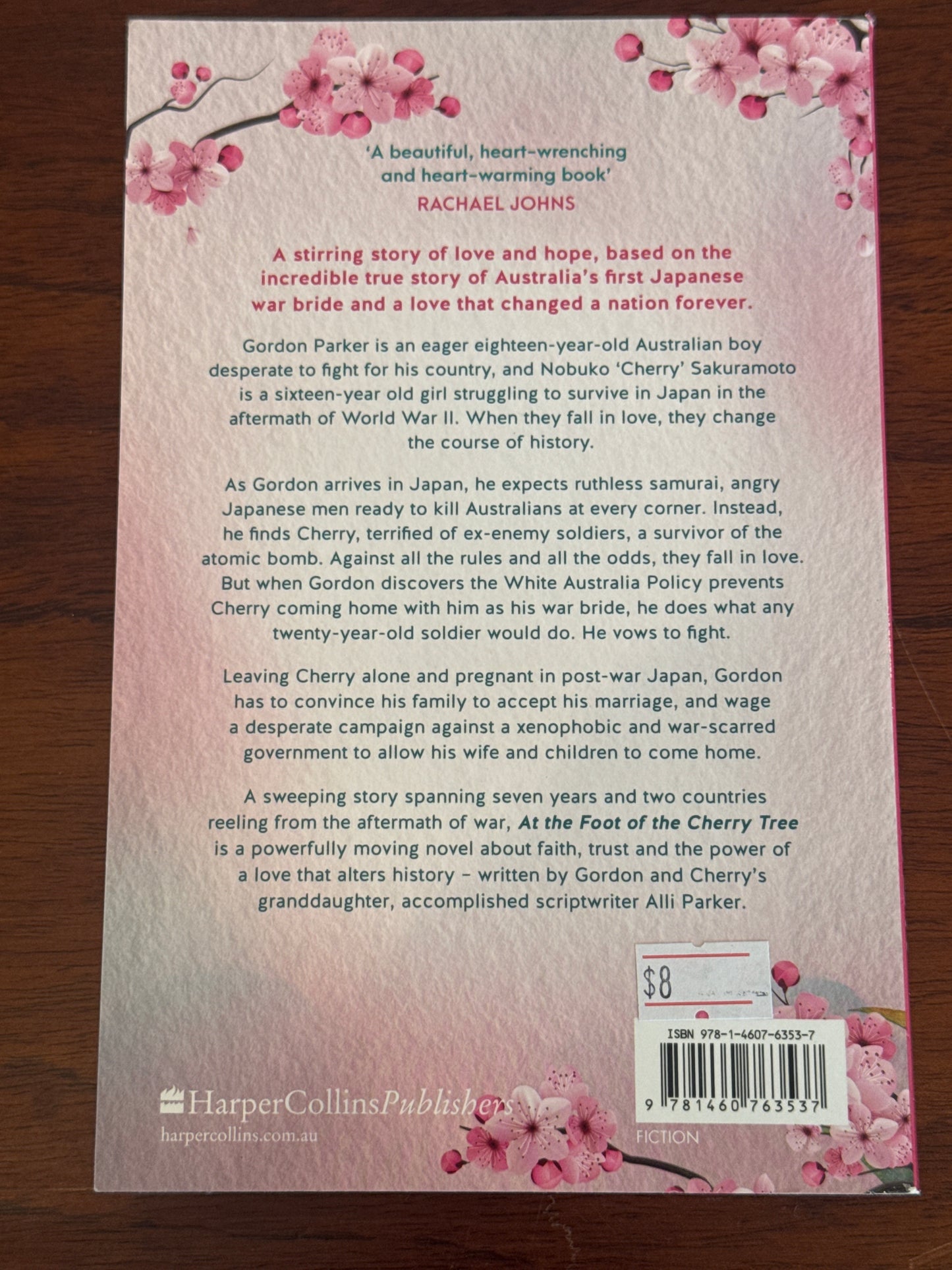 At the Foot of the Cherry Tree. Alli Parker. 2024.