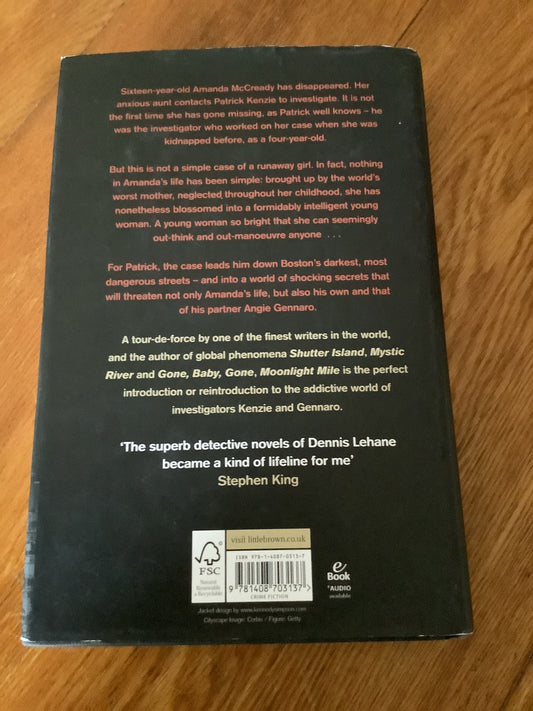 Moonlight mile. Dennis Lehane. 2011.