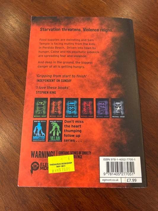 Hunger. Michael Grant. 2010.