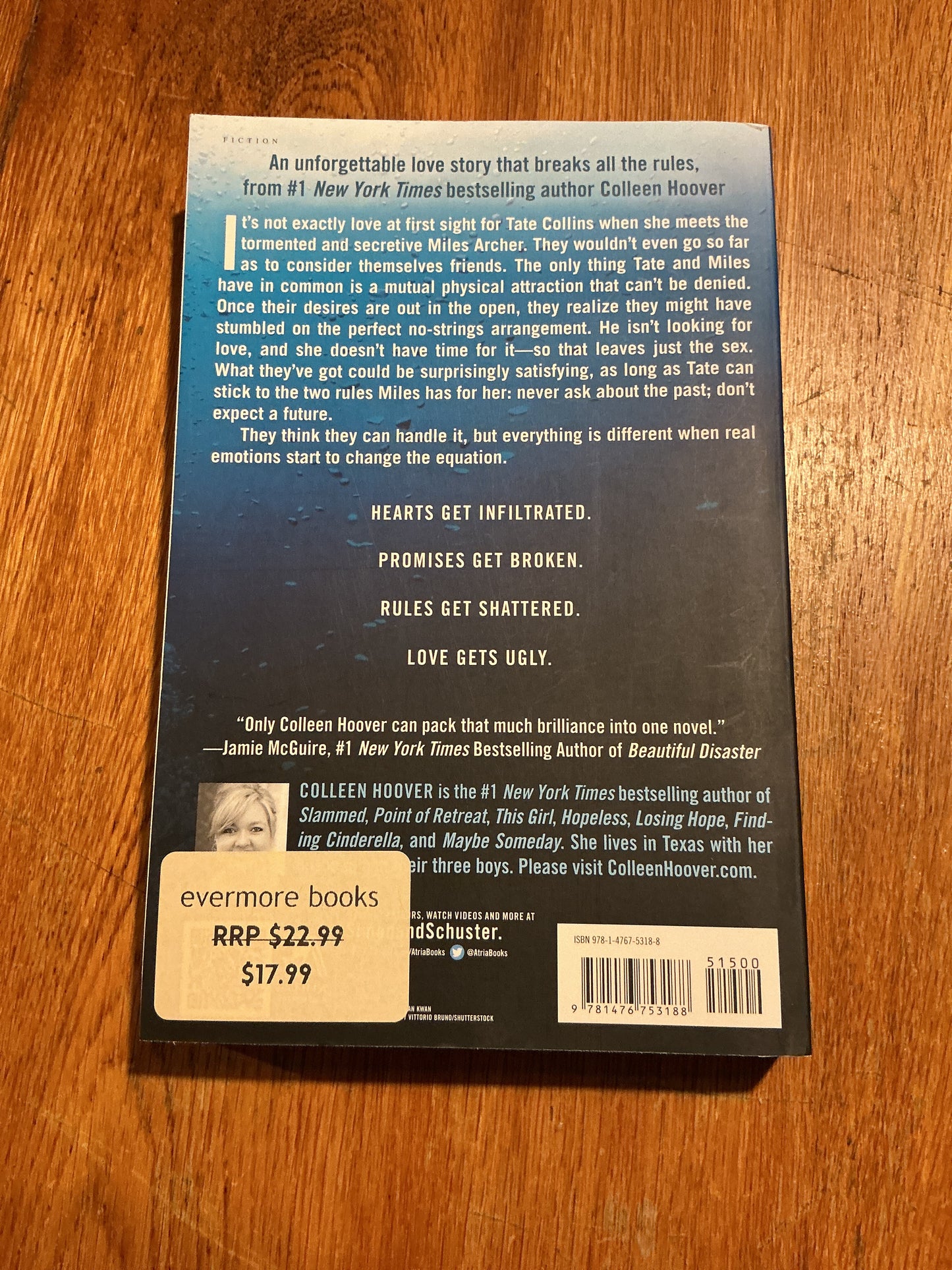 Ugly love. Colleen Hoover. 2014.