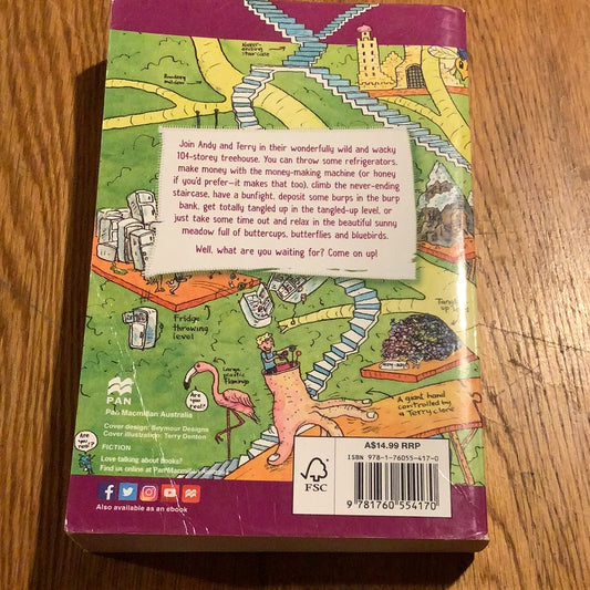 104-storey treehouse. Andy Griffiths and Terry Denton. 2018.