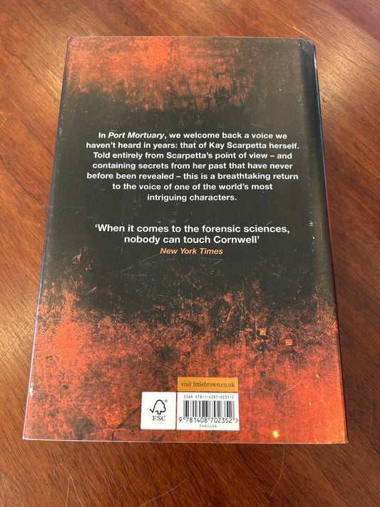 Port mortuary. Patricia Cornwell. 2010.