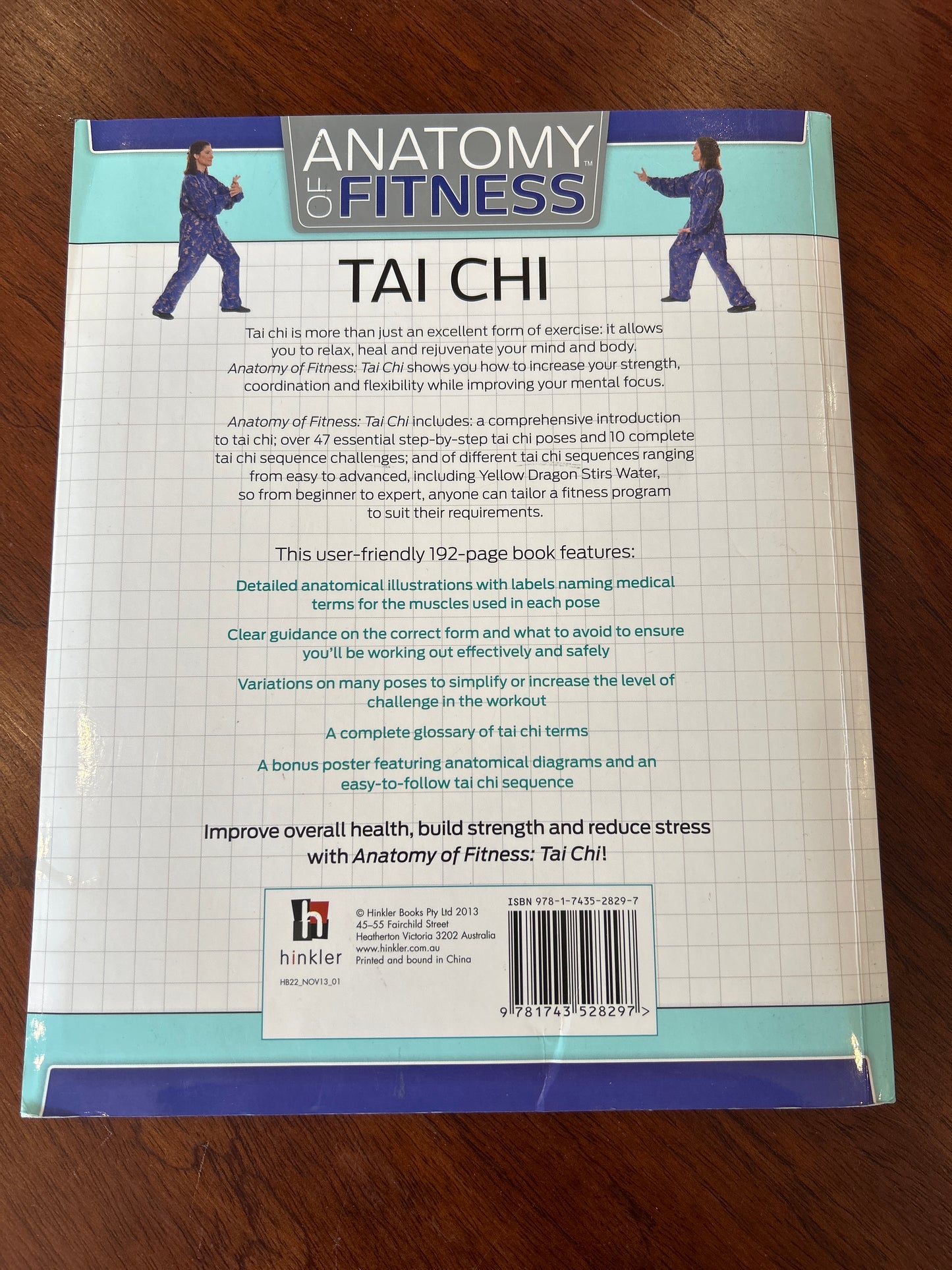 Anatomy of fitness: Tai chi. Loretta Wollering. 2010.