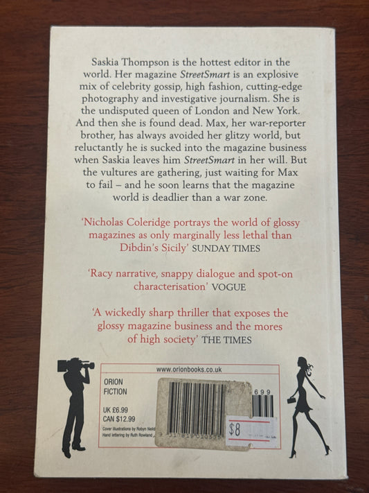 Street Smart. Nicholas Coleridge. 2000.