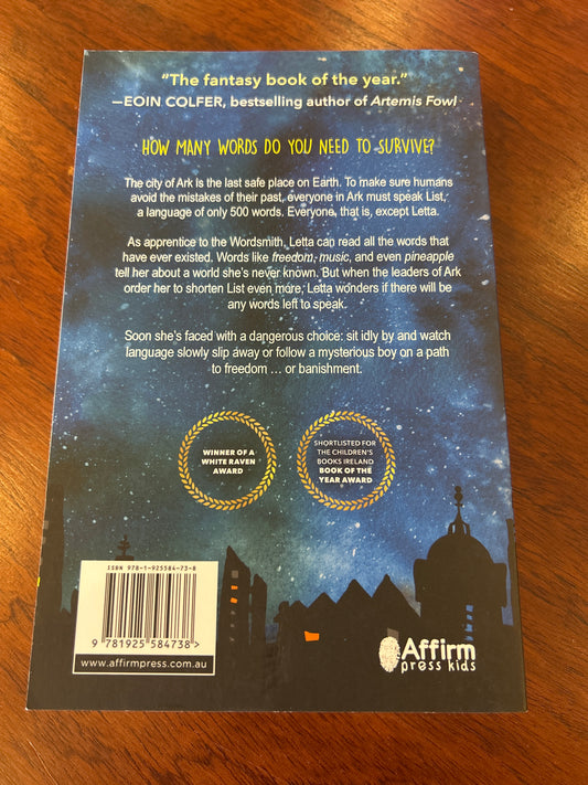 The List. Patricia Forde. 2018.