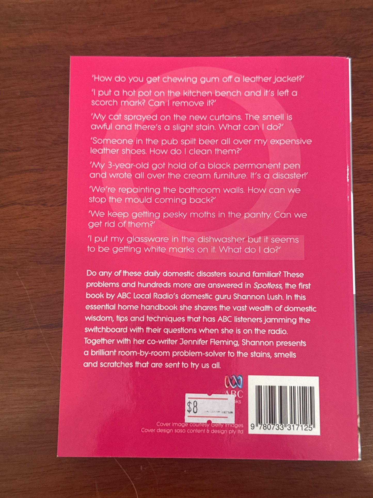 Spotless. Shannon Lush & Jennifer Fleming. 2005.