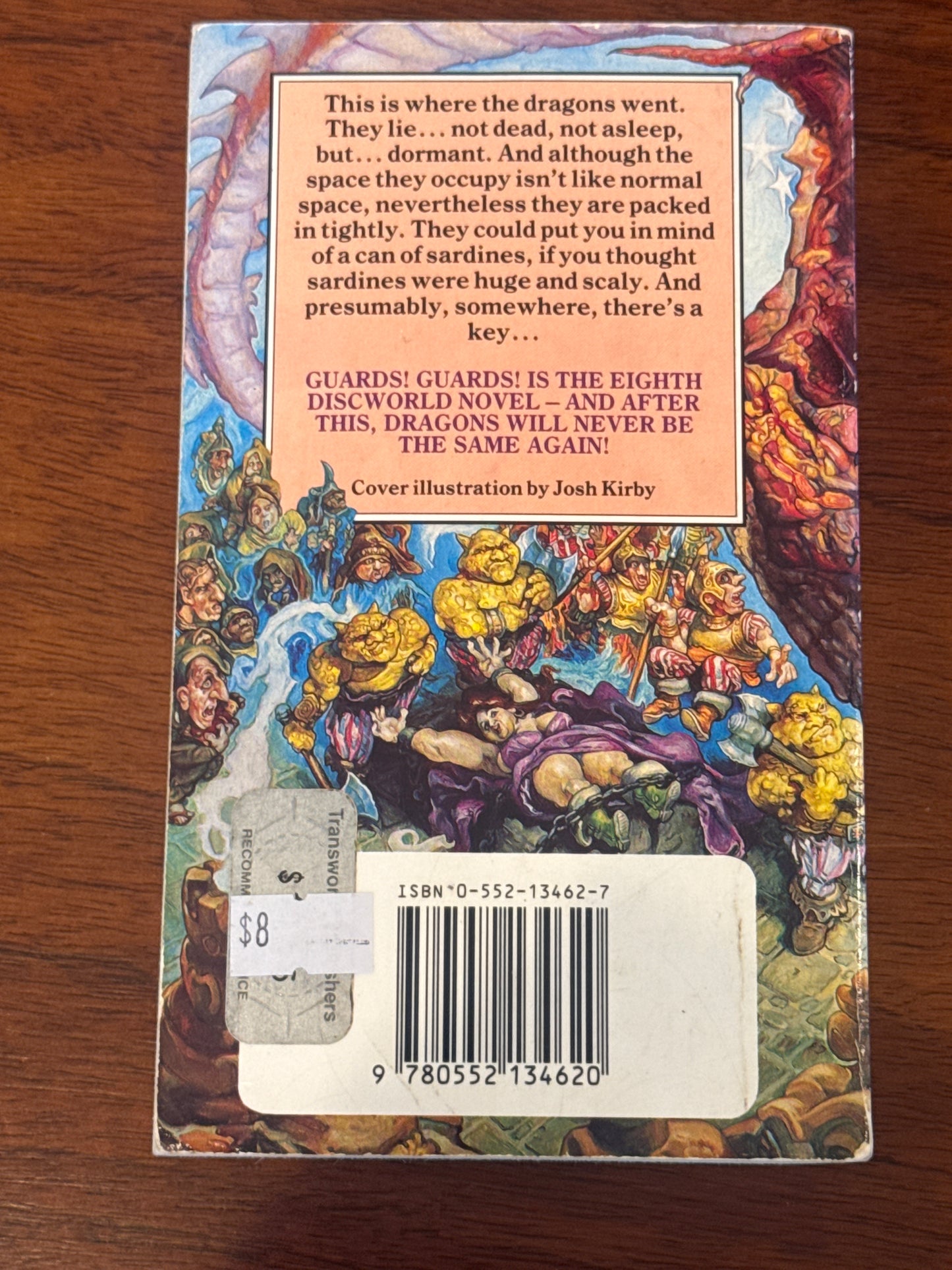 Guards! Guards! Terry Pratchett. 1994.