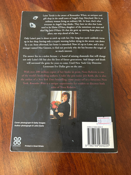 Remember when. Nora Roberts & J.D. Robb. 2003.