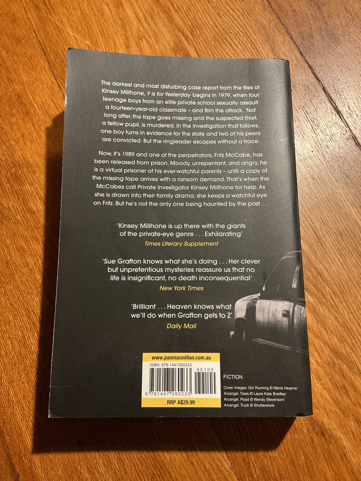 Y is for Yesterday. Sue Grafton. 2017.