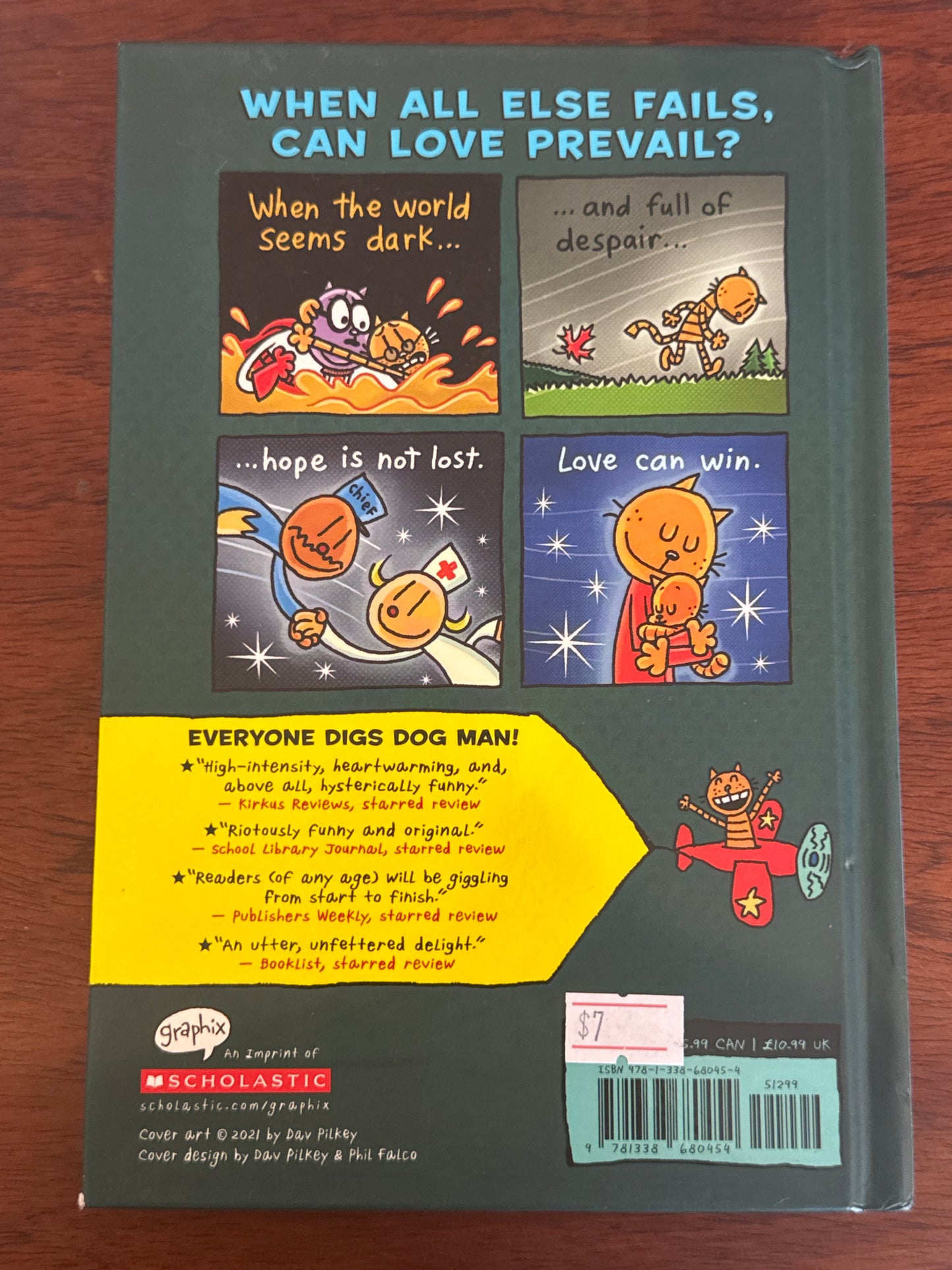 Dog Man Mothering Heights. Dav Pilkey. 2021.