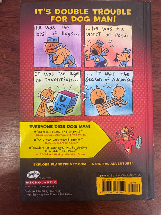 Dog Man: a tale of two kitties. Dav Pilkey. 2017.