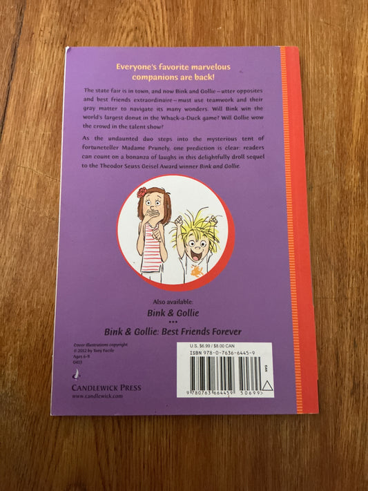 Bink & Gollie: two for one. Kate DiCamillo and Alison McGhee. 2012.
