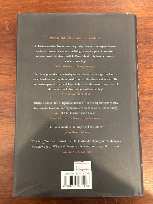 Absolute friends. John Le Carre. 2011.