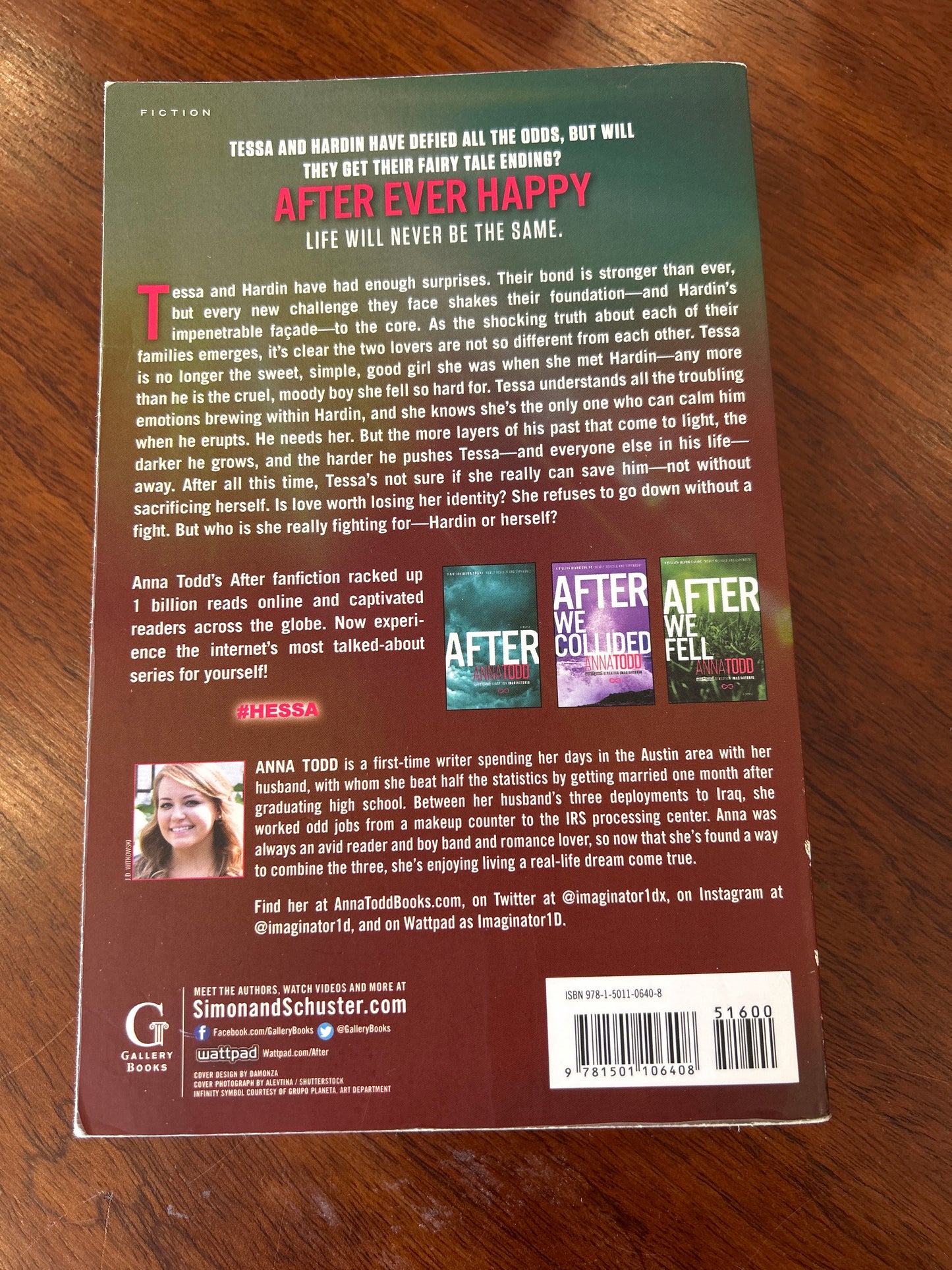 After ever happy. Anna Todd. 2015.