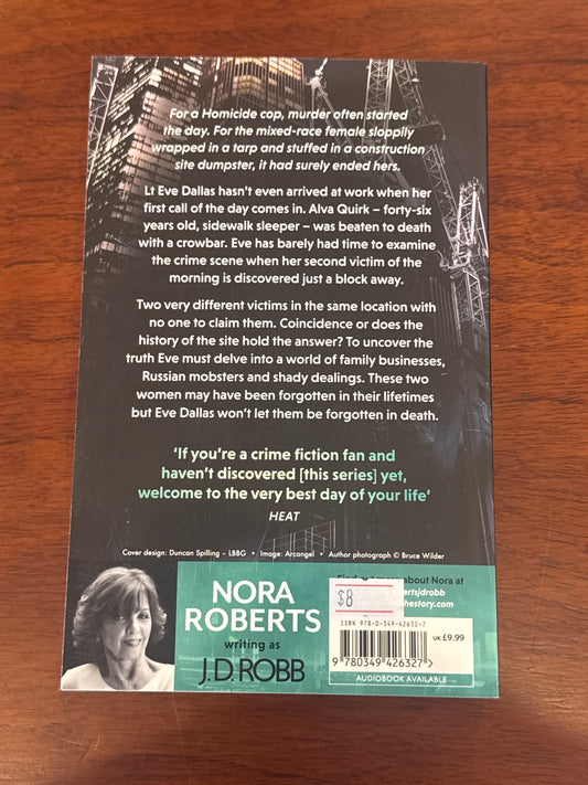 Forgotten in death. J.D. Robb. 2021.