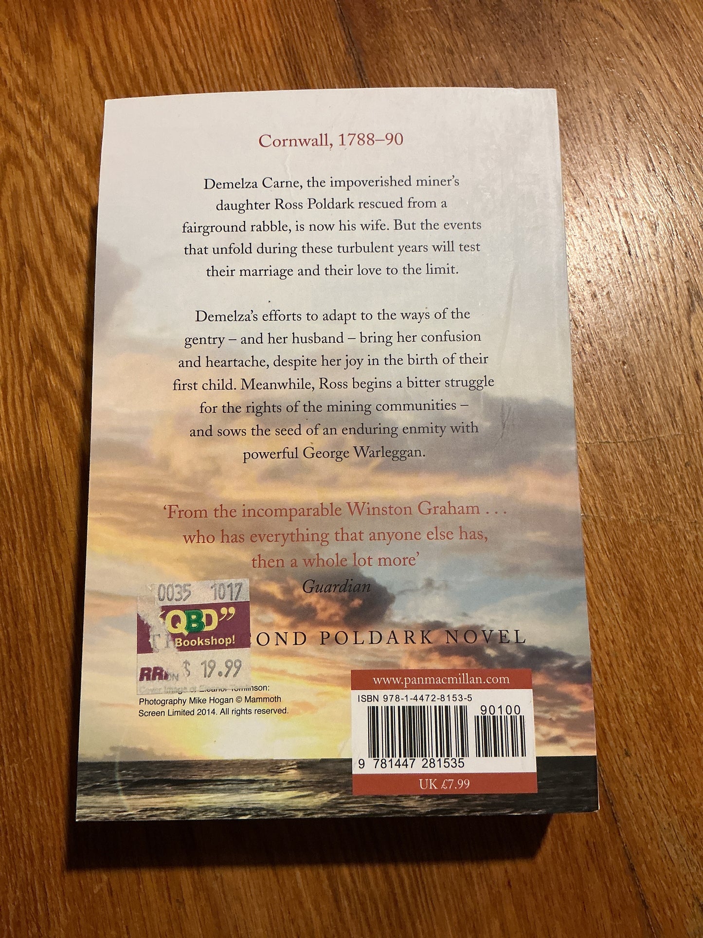 Demelza: a novel of Cornwall 1788-1790. Winston Graham. 2015.