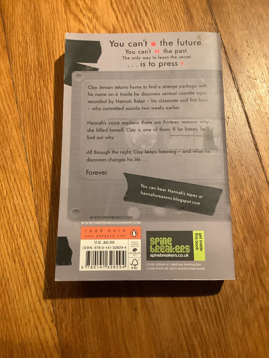 13 reasons why. Jay Asher. 2017.