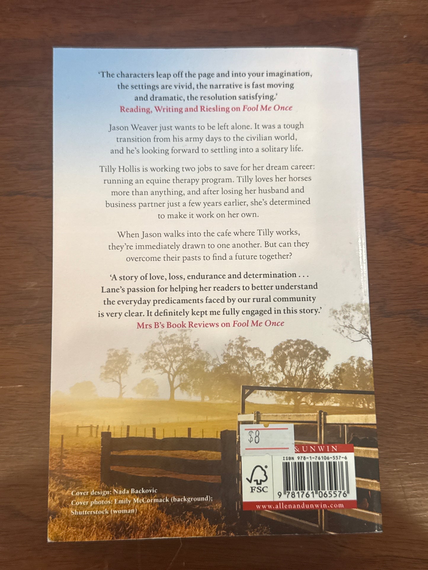 Something like this. Karly Lane. 2021.