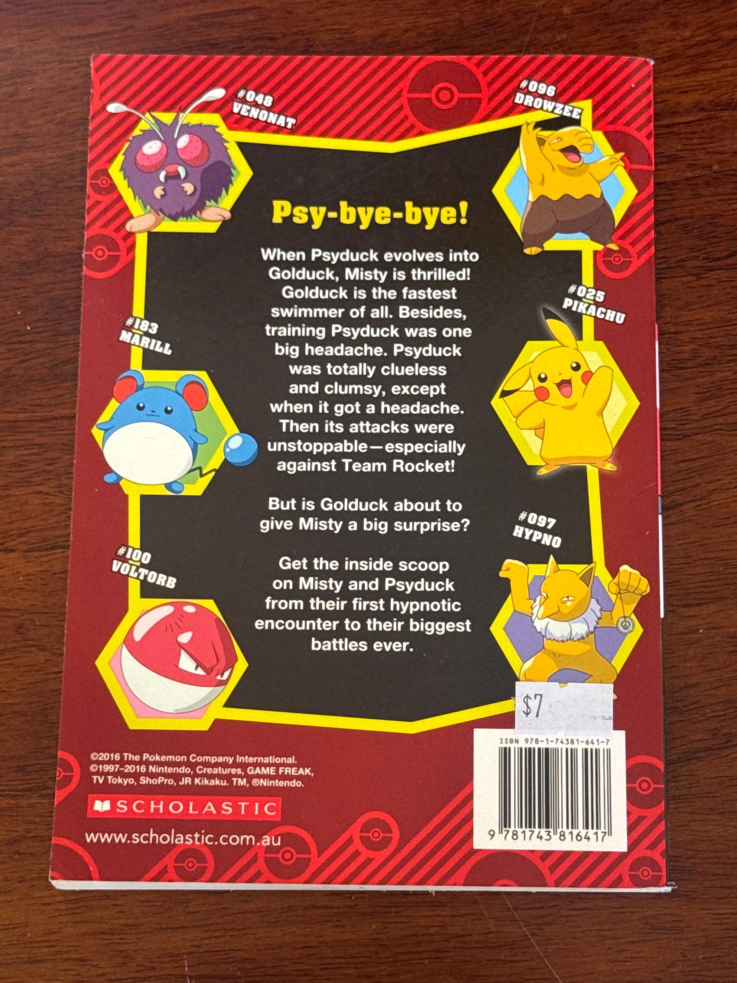 Psyduck ducks out. Pokémon. 2016.