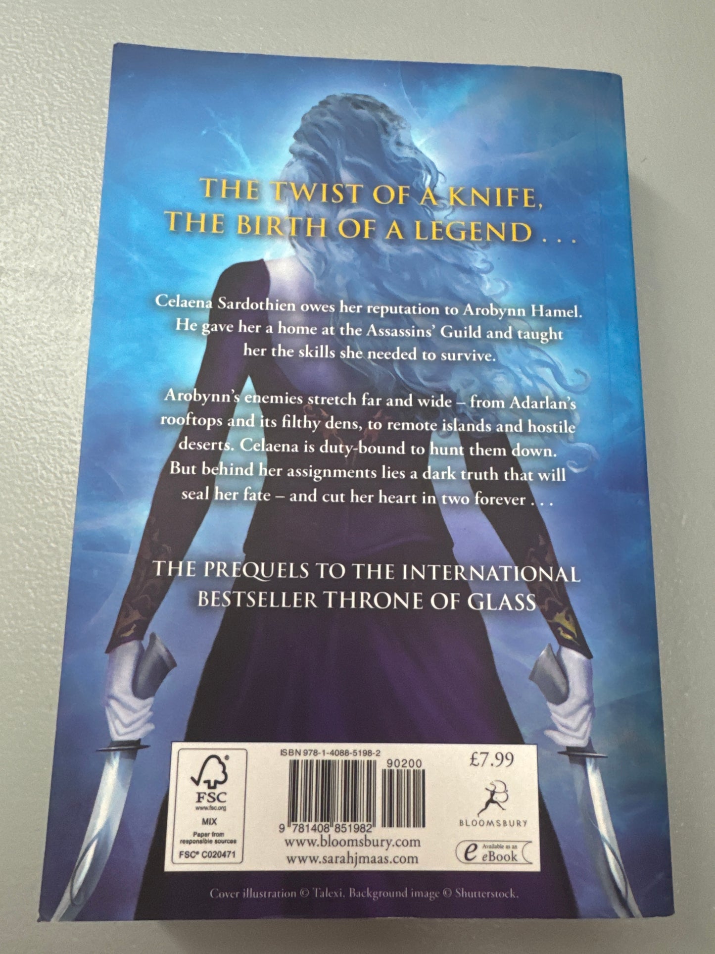 Assassin's blade. Sarah J. Maas. 2014.