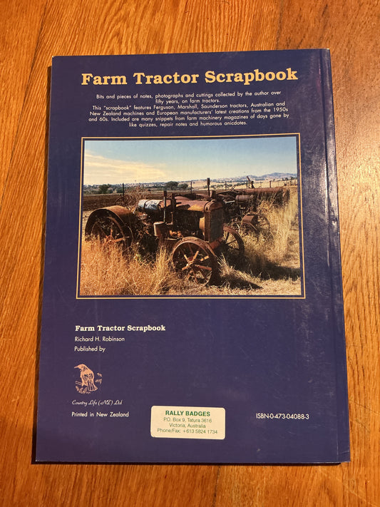 Farm tractor scrapbook. Richard H. Richardson. 1997.