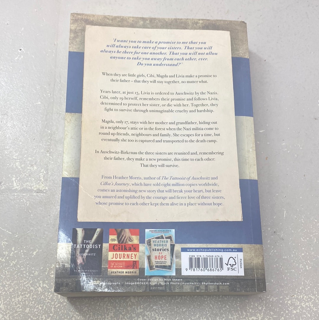 Three sisters. Heather Morris. 2021