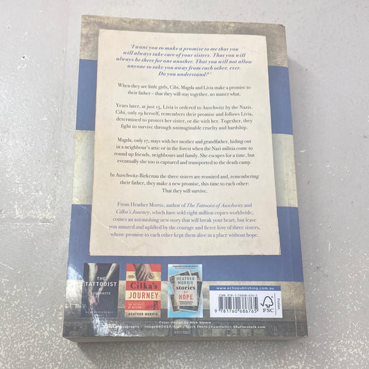 Three sisters. Heather Morris. 2021