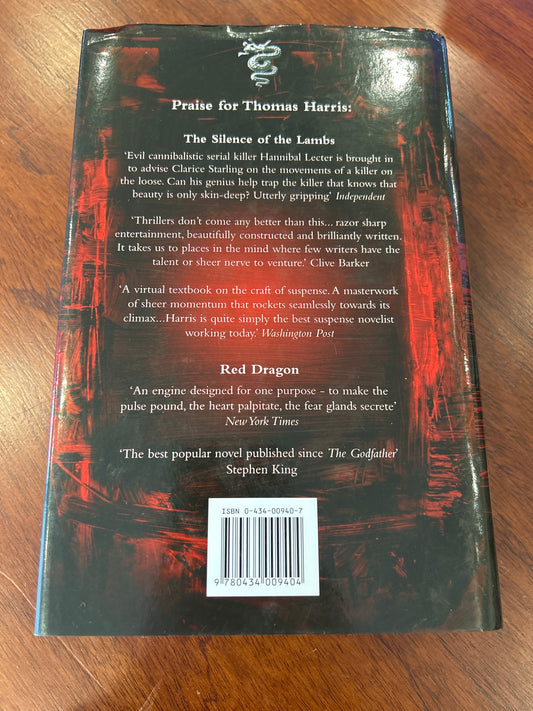 Hannibal. Thomas Harris. 1999.