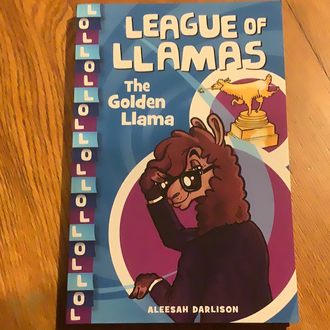 Golden llama. Aleesah Darlison. 2020.