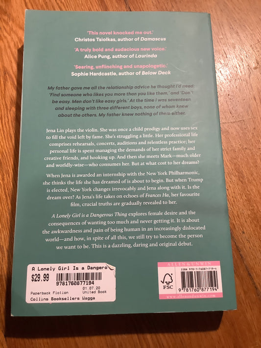 A lonely girl is a dangerous thing. Jessie Tu. 2020.
