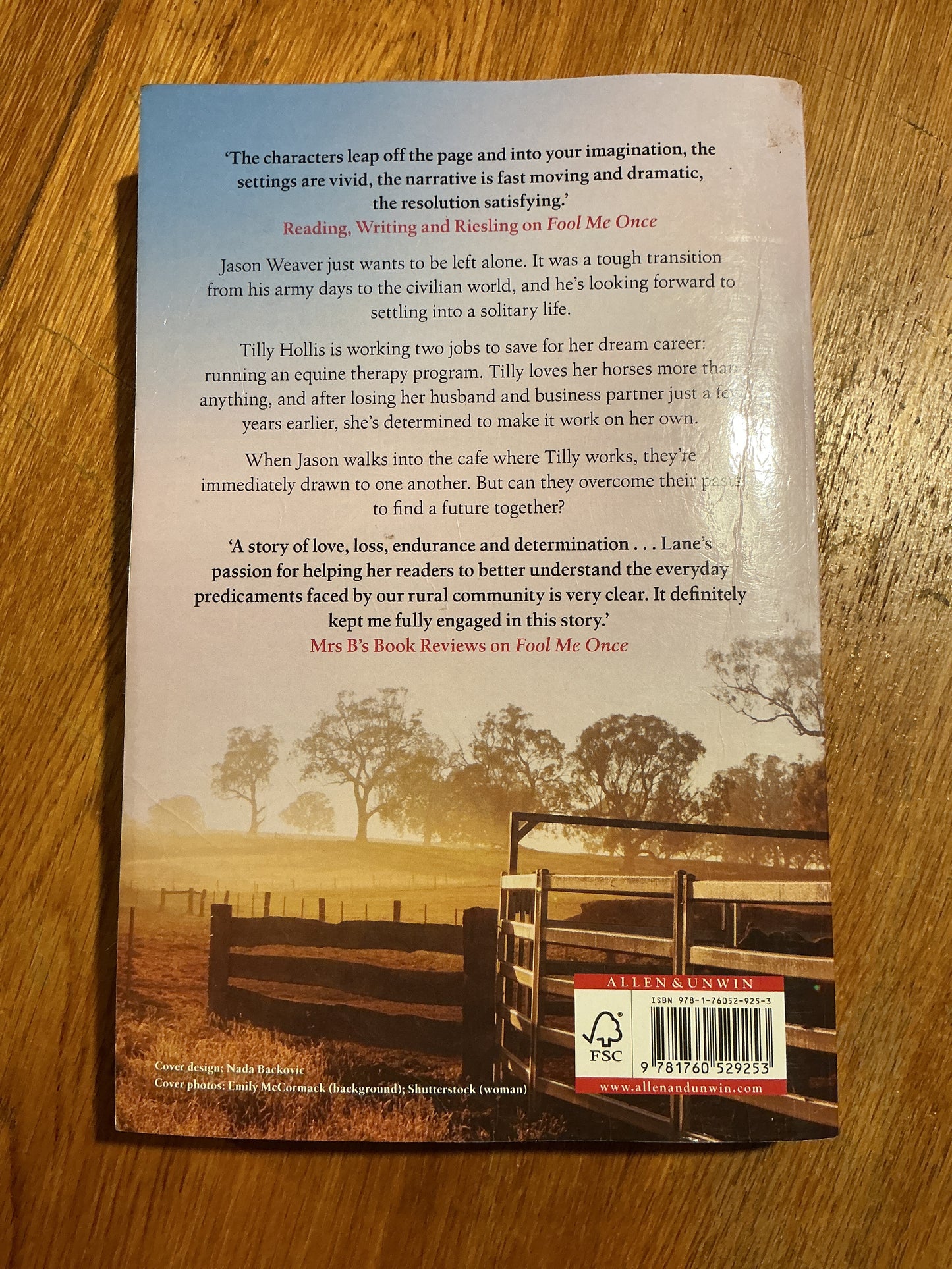 Something like this. Karly Lane. 2020.