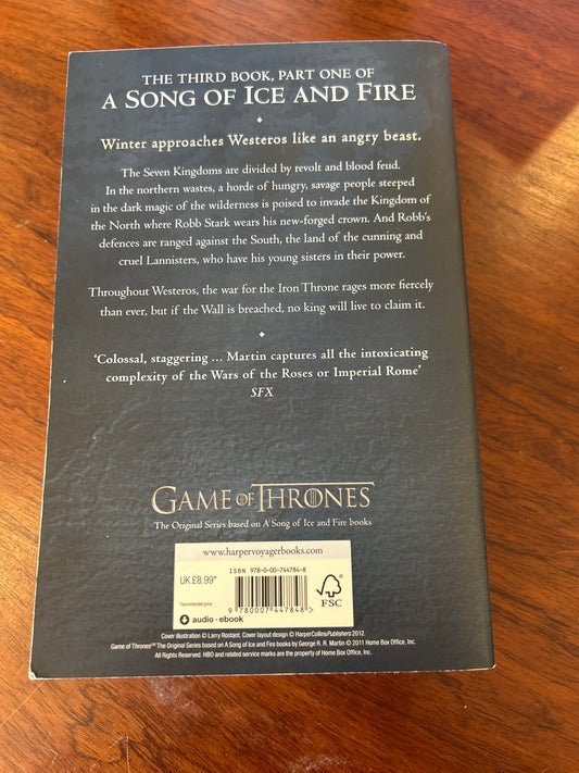 Storm of swords: 1: steel and snow. George R. R. Martin. 2011.